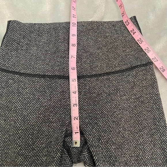 Lululemon Wunder Under Hi-Rise 7/8 Tight 25" Herringbone Black 21355 - Picture 13 of 15